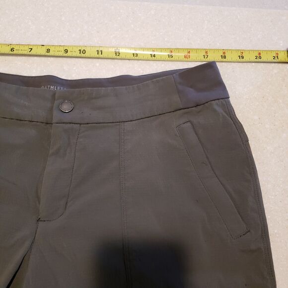Athleta Trekkie North Jogger Pants Mountain Olive Green Womens Size 14P Hiking - Picture 8 of 10
